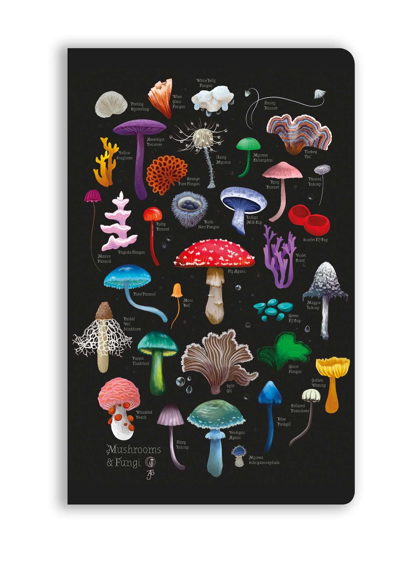 Anna Stead: Mushrooms & Fungi (Soft Touch Journal) (Flame Tree Soft Touch Journals)