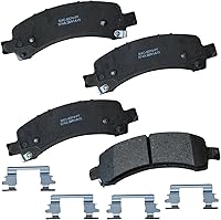 Vista 133 de Pastillas de freno traseras cerámicas Bendix Premium SBC1337 para Cadillac CTS 2014-2008, SRX 2016-2010, Chevrolet Camaro 2015-2010, Saab 9-4X 2011