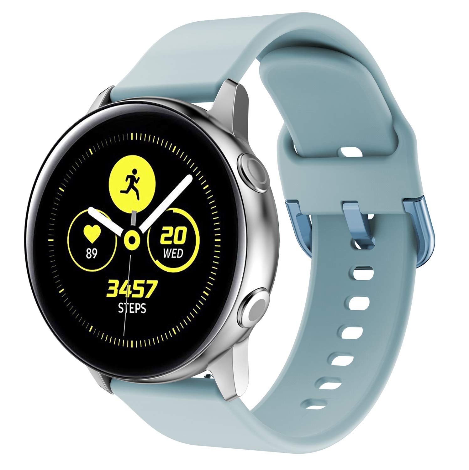 Shieranlee 20mm Watch Straps Quick Release Strap Compatible with Garmin Vivoactive 3 Music/Vivoactive 3/Venu/Vivomove HR/Luxe/Style/Forerunner 245/645 Music