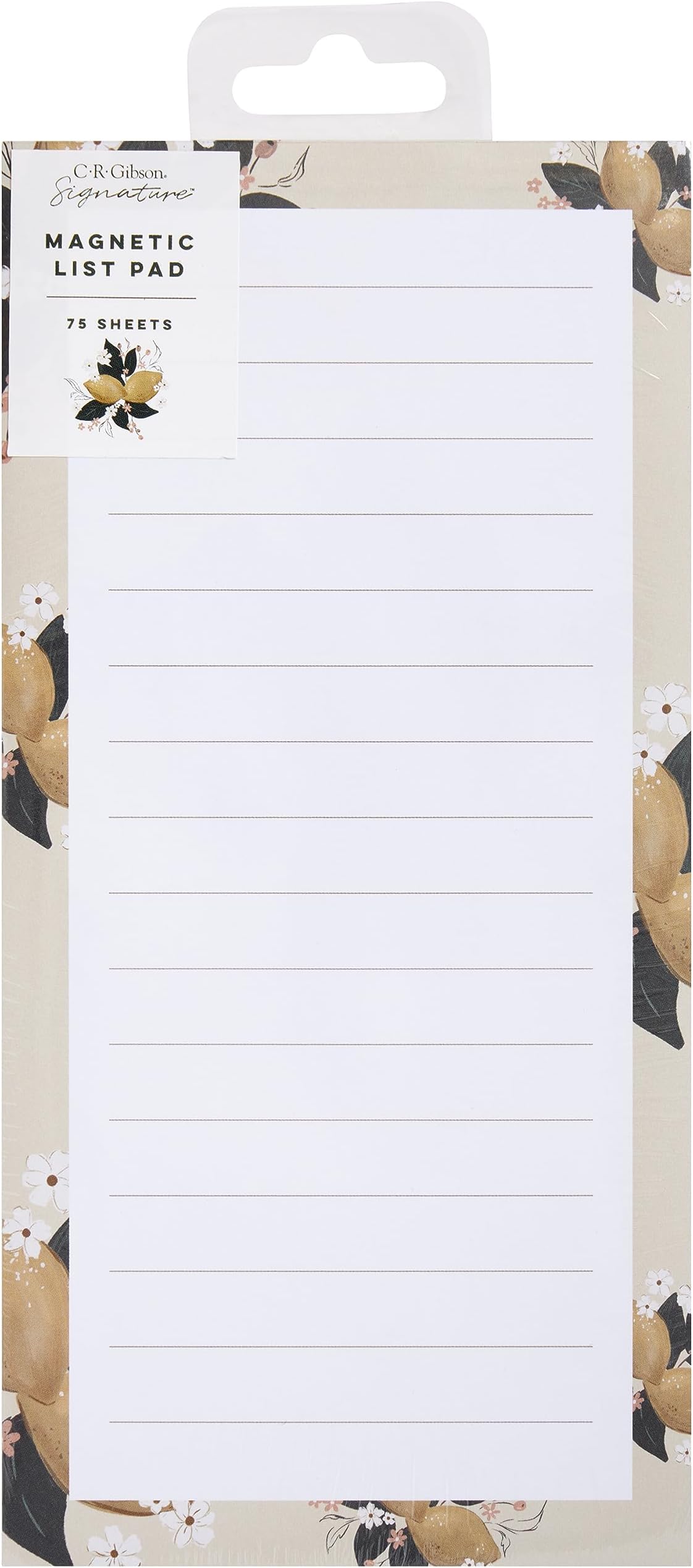 C.R. GibsonLily & Val Lemons Magnetic Note Pad, List Pad (CM1-25392)