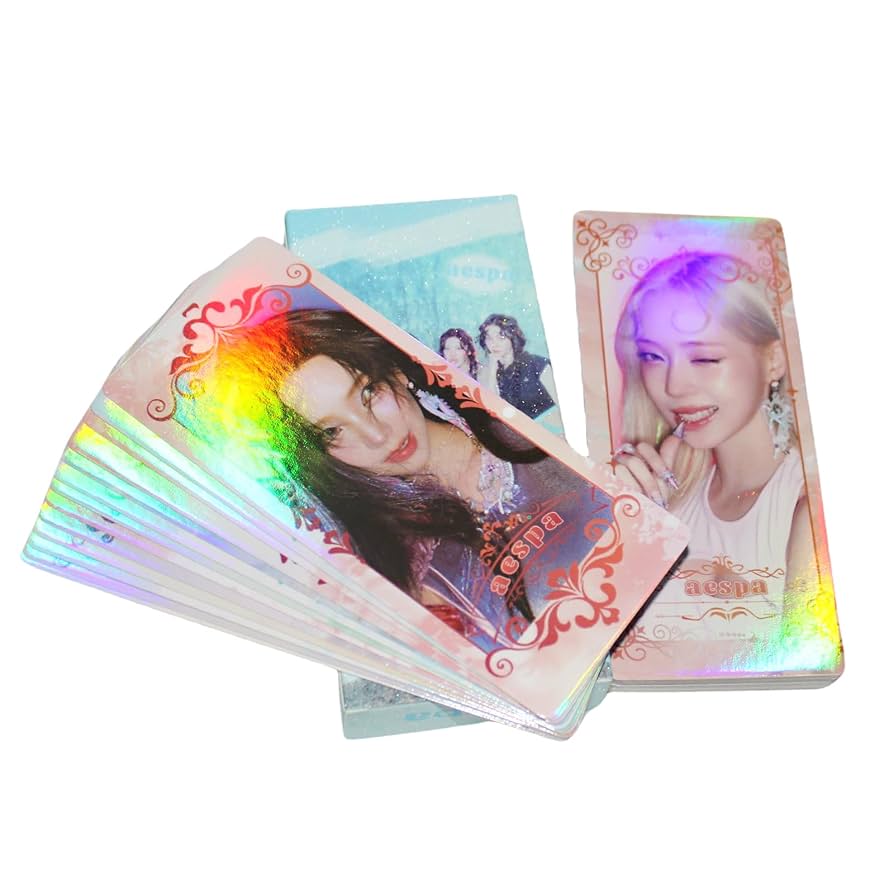 aespa フォトカードセット サイン入り aespaグッズ フォトカード 55枚 セット トレカ エスパ 写真 全員