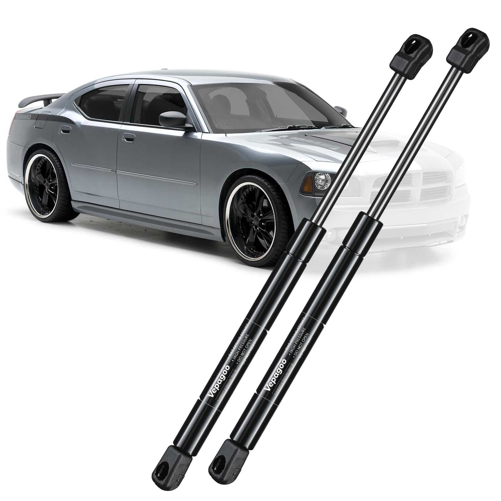 Vepagoo 4373 Rear Hatch Liftgate Tailgate Struts Compatible with 2003-2007 Honda Pilot Base/EX/EX-L/LX/SE-L/Special Edition/Value Package Gas Shock Lift Supports Spring, Sport Utility 4-Door Liftgate