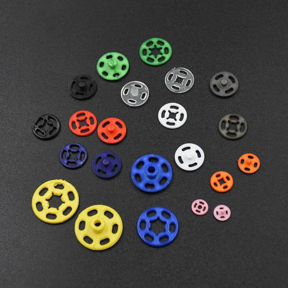 100 stks 7mm/10mm/13mm/15mm/18mm/21mm Kleine ABS Plastic Drukknopen Druk op Knop Stud Naaien Accessoire (Color : Translucent, Size : 18mm 100 stks 7mm/10mm/13mm/15mm/18mm/21mm Kleine ABS Plastic Drukknopen Druk op Knop Stud Naaien Accessoire (Color : Translucent, Size : 18mm