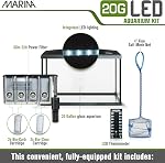 Marina LED Aquarium Kit, 20 Gallon, (15266A1)