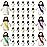 AKFAHOIF Mini Jesus Figures, Set of 30pcs Action Figures Little Jesus Figures, Tiny Jesus Figures to Hide and Seek Religious Gifts for Easter Egg Stuffers
