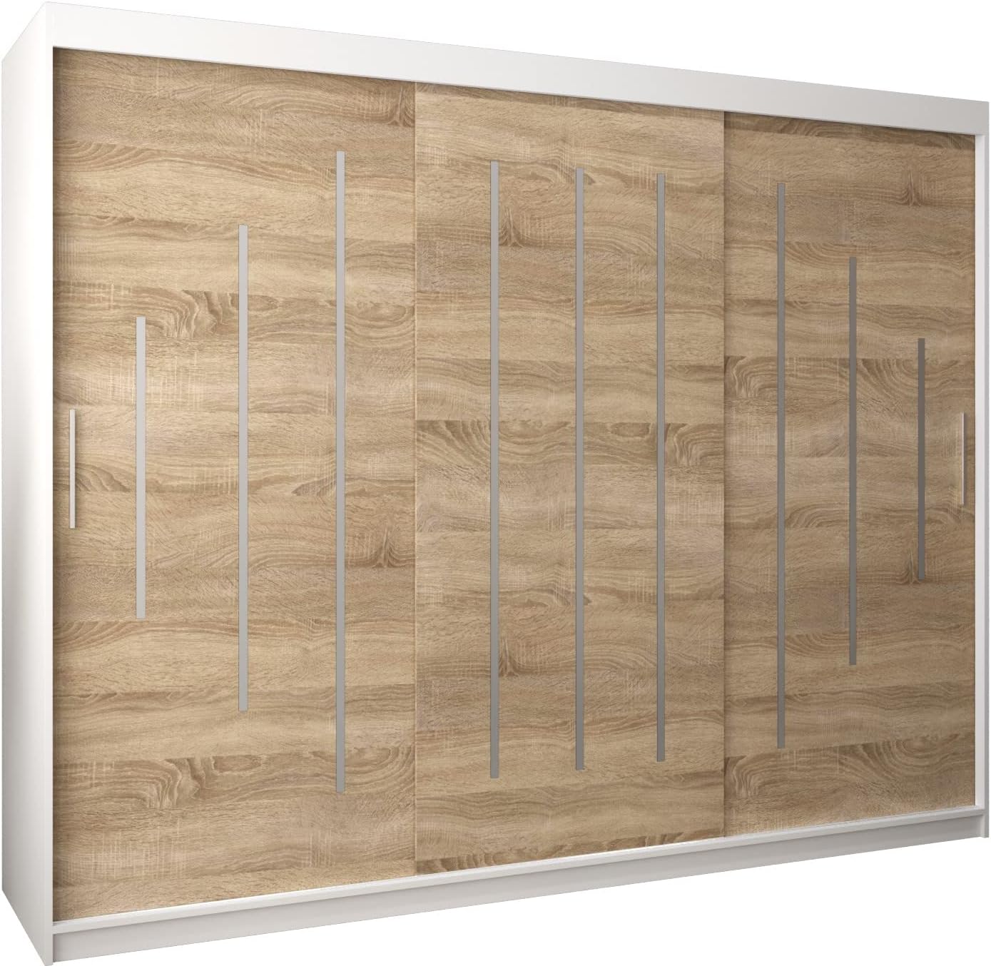 Armadio 2 Ante Con Rattan 90x45x183 Cm - Con Asta Appendiabiti E Coperchio Flip-Top, Colore Naturale - Foto 11