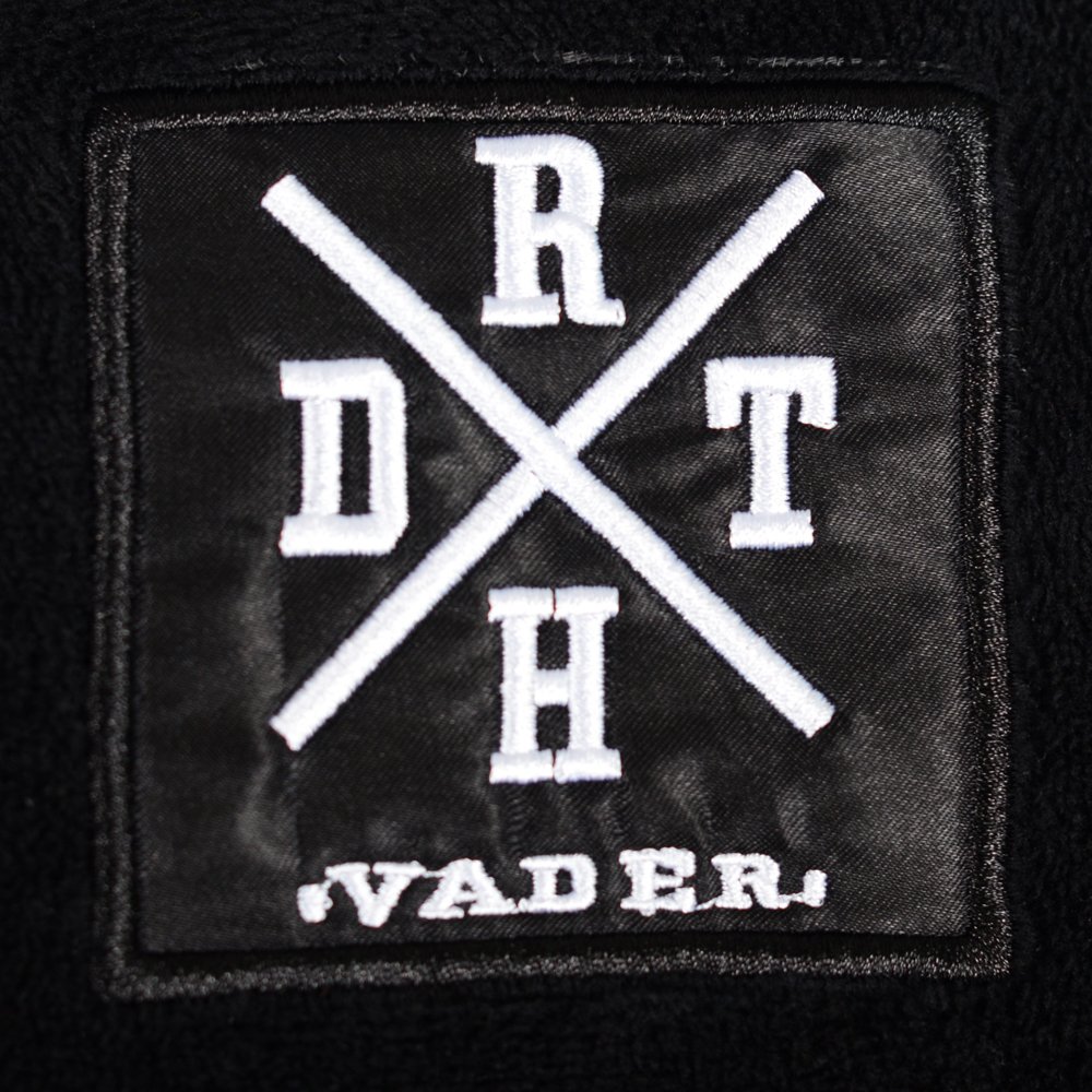 Star Wars Darth Vader - Accappatoio in pile con cappuccio, Noir, Taglia Unica