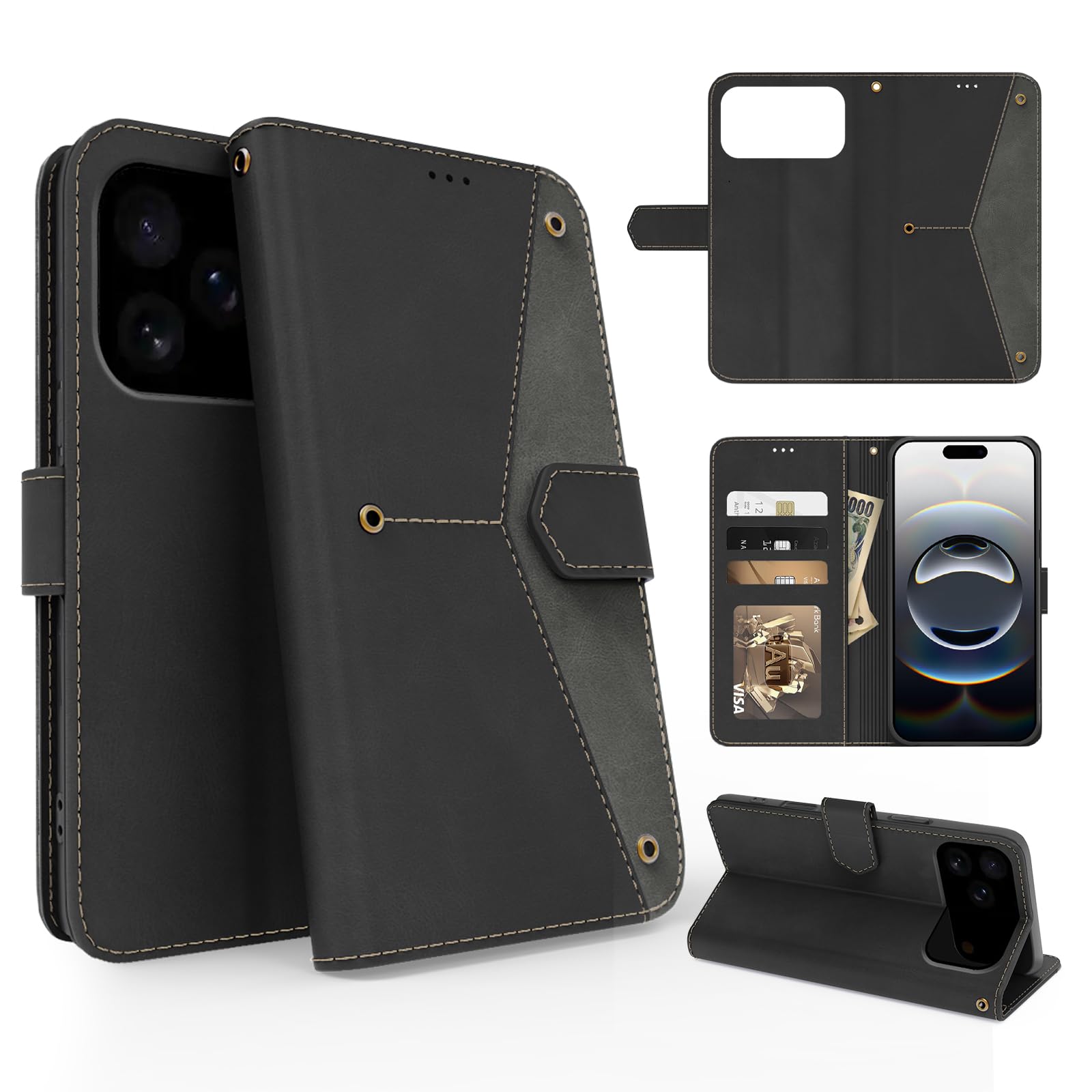 Amazon.co.jp: MIIFUBOO iPhone 18 Pro Max/17 Pro Max 用 ケース 手帳