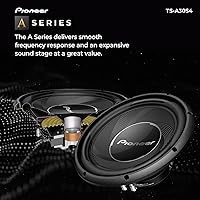 Vista 2 de PIONEER TS-A30S4 Subwoofer de Componentes de 12”, Potencia Máxima de 1400 Vatios