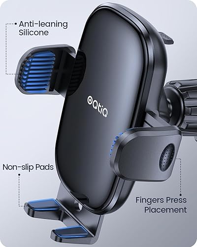 Miniatura 3 de OQTIQ Diseño de película anti-UV y botón de grifo para parabrisassalpicaderoventilación 3 en 1 Soporte de teléfono con ventosa compatible con todos