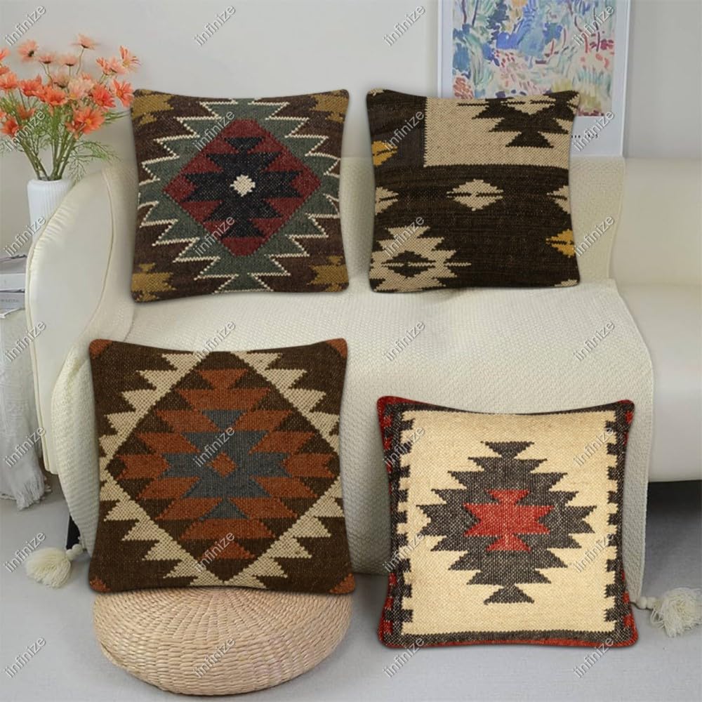 Housses de coussin en jute iimfinize : la solution pour raviver un canapé usé