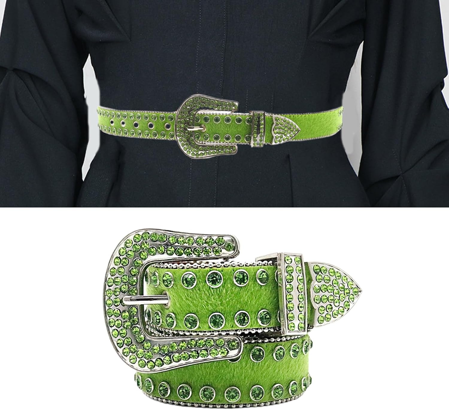 Waist Belt Chain Encrusted Crystal Belly Chain For Rock Music Player For Women And Men Shining Rhinestones Belly Belt