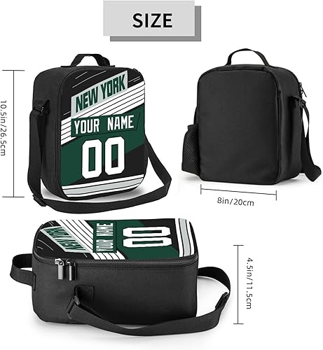 Miniatura 2 de KREDE Bolsa de almuerzo de Nueva York, mochila personalizada para hombres y mujeres regalos