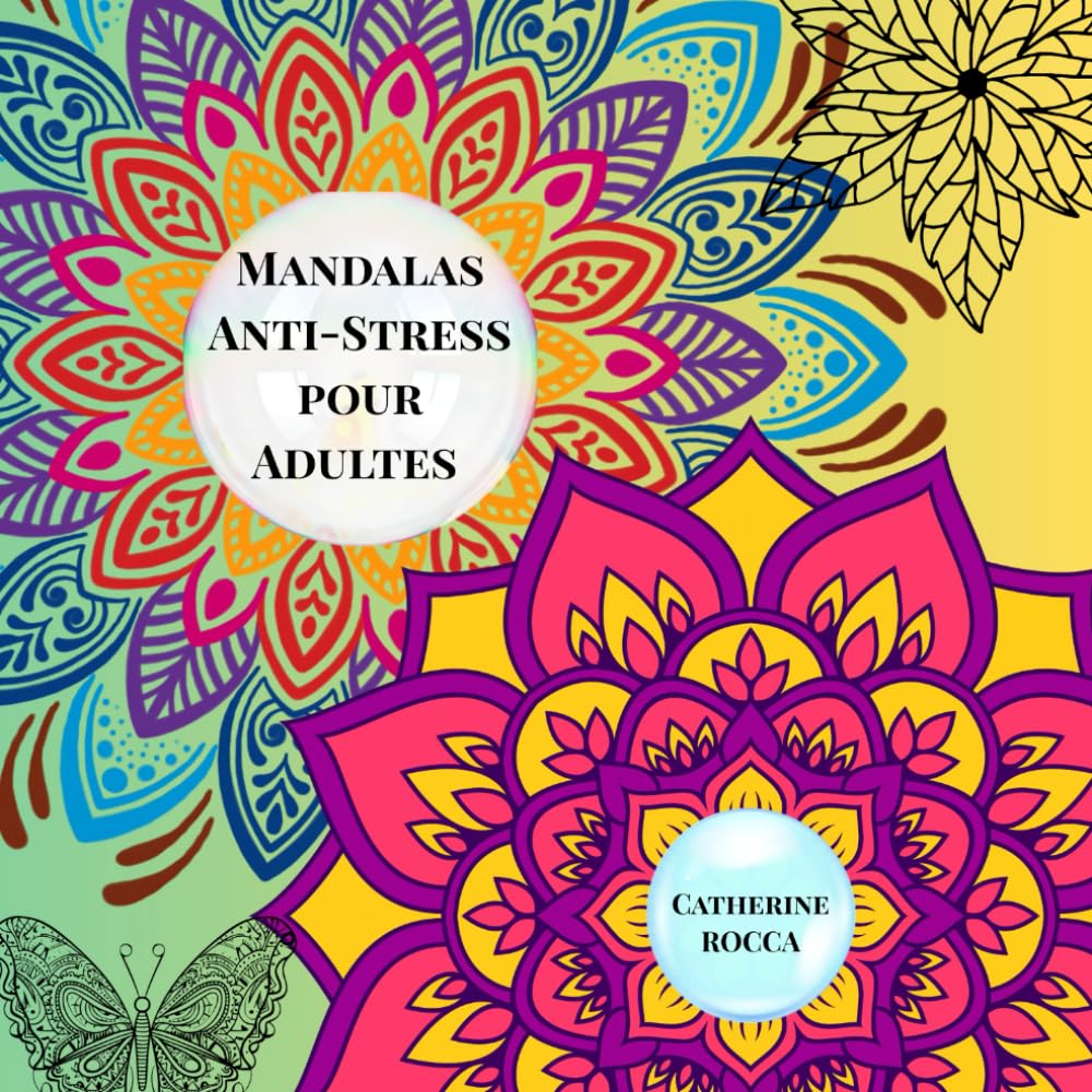 Mandalas anti-stress pour adultes