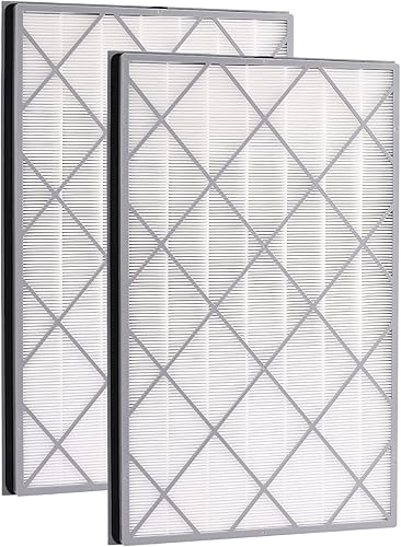 Filtro de repuesto HE601 para purificador de aire Shark 6 ventilador (HE601 y HE602), compatible con filtro purificador de aire Shark HE601, filtro