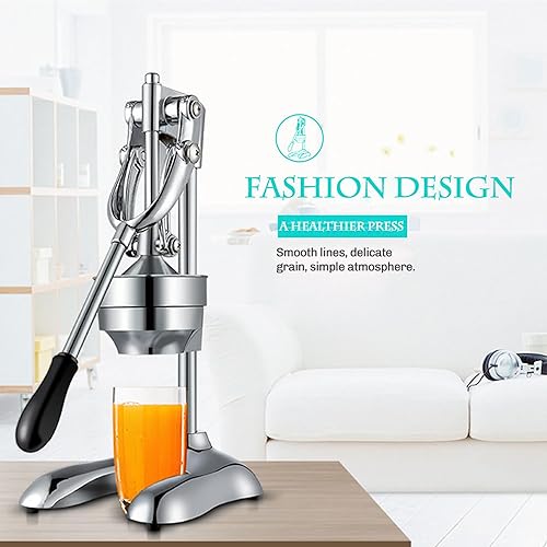 Miniatura 3 de Exprimidor manual de prensa de cítricos Exprimidor de limón de mano naranja Exprimidor de prensa Exprimidor de frutas y trituradora de frutas