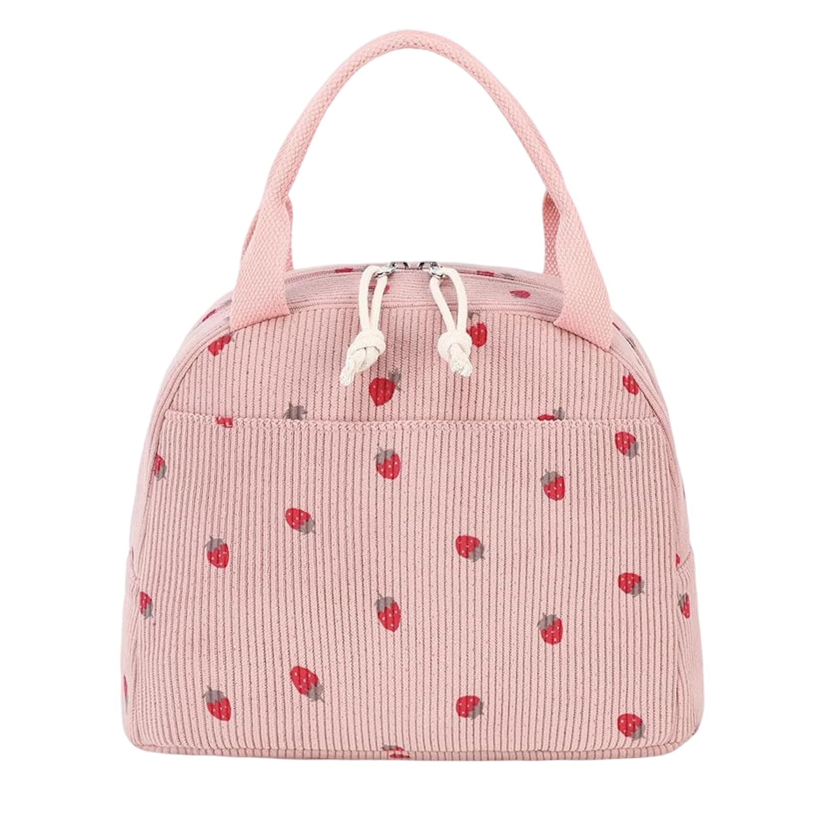 Joyesplay Insulated Lunch Box Bags for Women Kids,Strawberry Lunch Bag Girls, Insulated Leakproof Lunch Box for Work School (Pink)