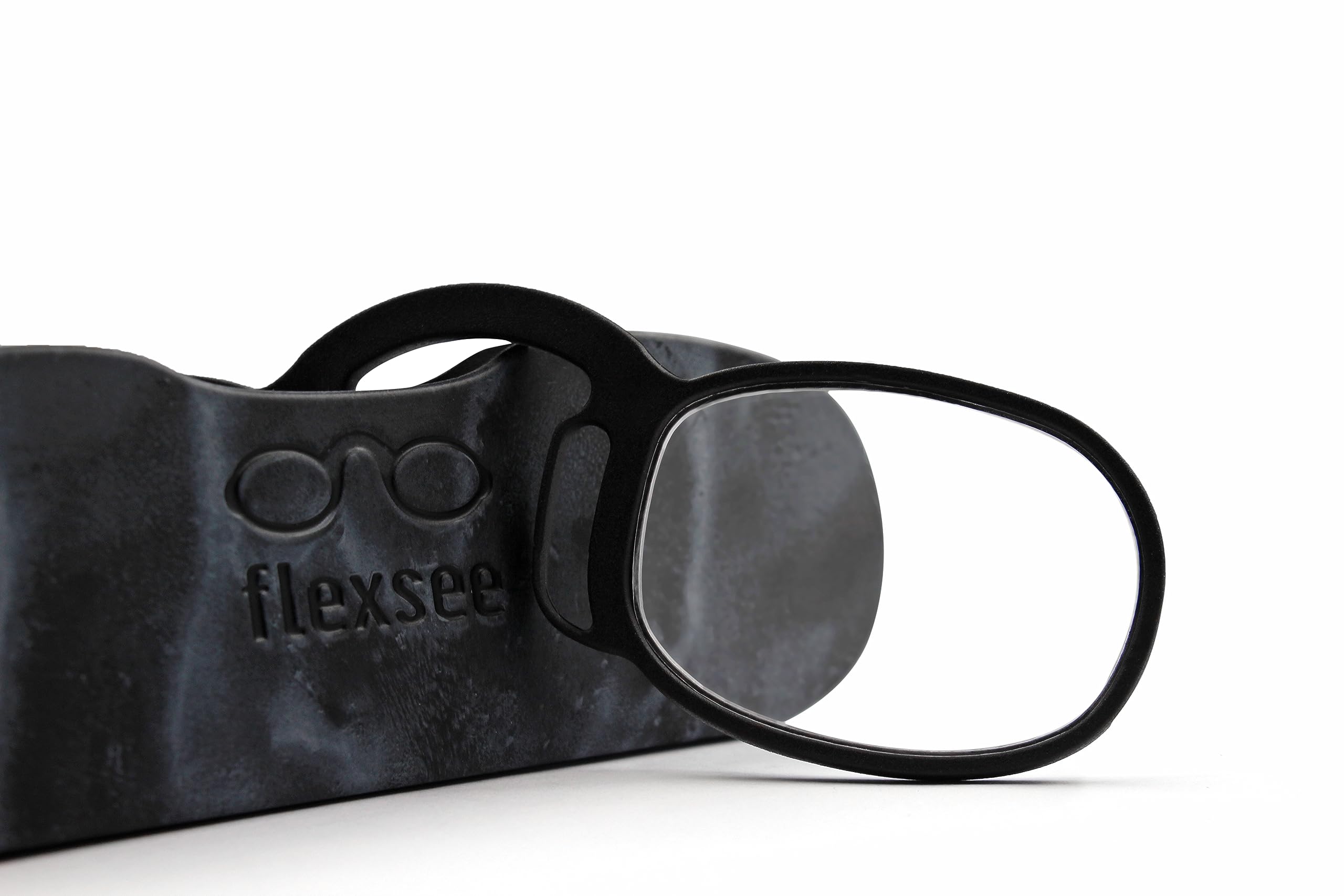 Flexsee LIGHT Gafas de lectura sin patillas graduadas para hombre y mujer diseño de nariz de clip - Rectangulares - 7 colores / 5 graduaciones