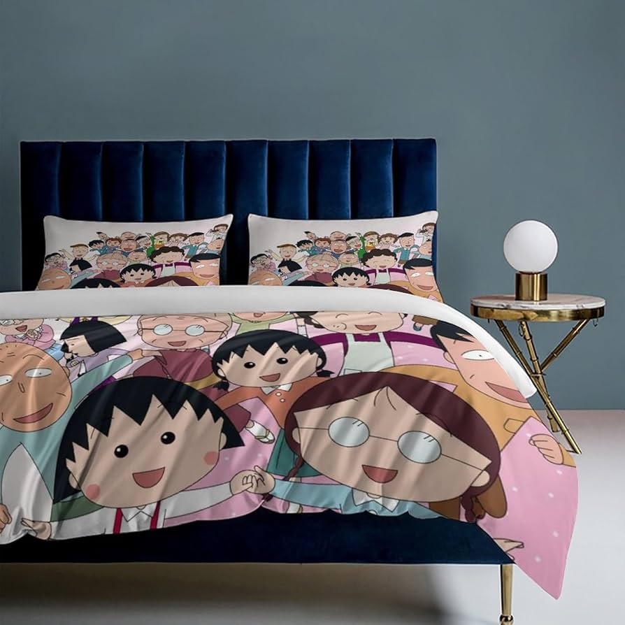 Amazon｜ちびまる子ちゃん 寝具セット シングル寝具カバーセット