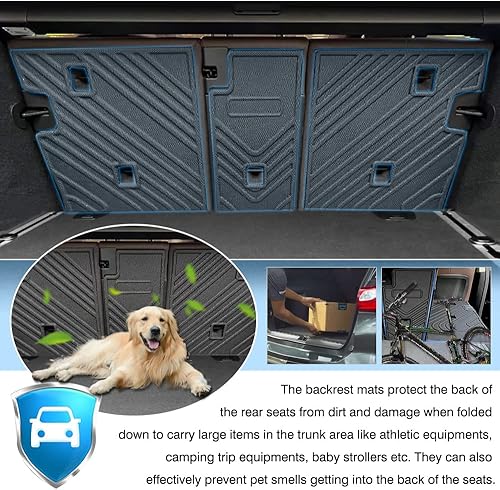 Vista 68 de Powerty Tapete de carga para BMW X5 2019-2025 2026, forro de carga TPE para todo tipo de clima, forros de maletero resistentes para BMW X5 sin