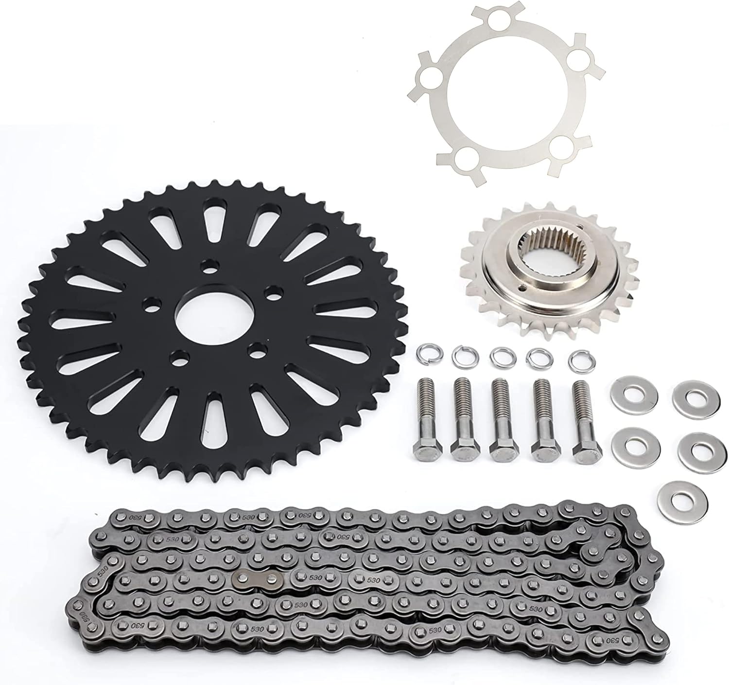 MoKitDora Sportster Belt to Chain Drive Transmission