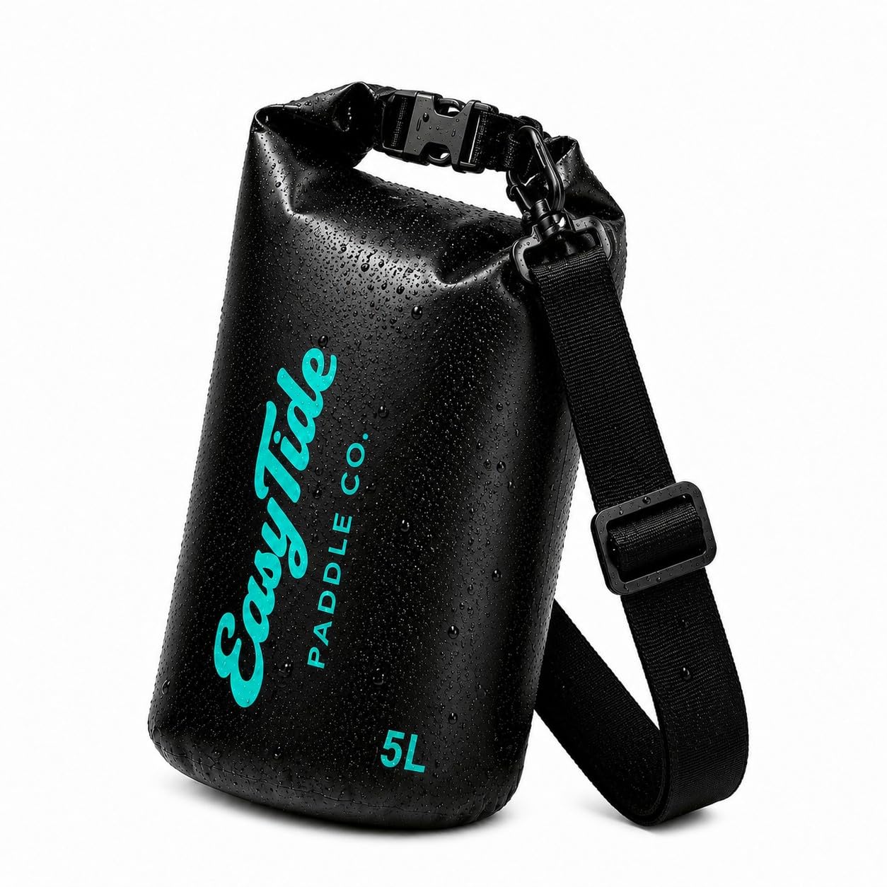 EasyTide 5L Dry Bag - 100% Waterproof Roll-Top Dry Sack for Kayaking, Paddleboarding, Camping Gear & Beach | Lightweight & Durable — image 1