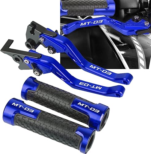 Miniatura 2 de DOUKI Para Yamaha MT03 MT-03 MT 03 2007-2014 Palancas de embrague de freno corto de motocicleta embrague embrague empuñaduras Agarres extremos