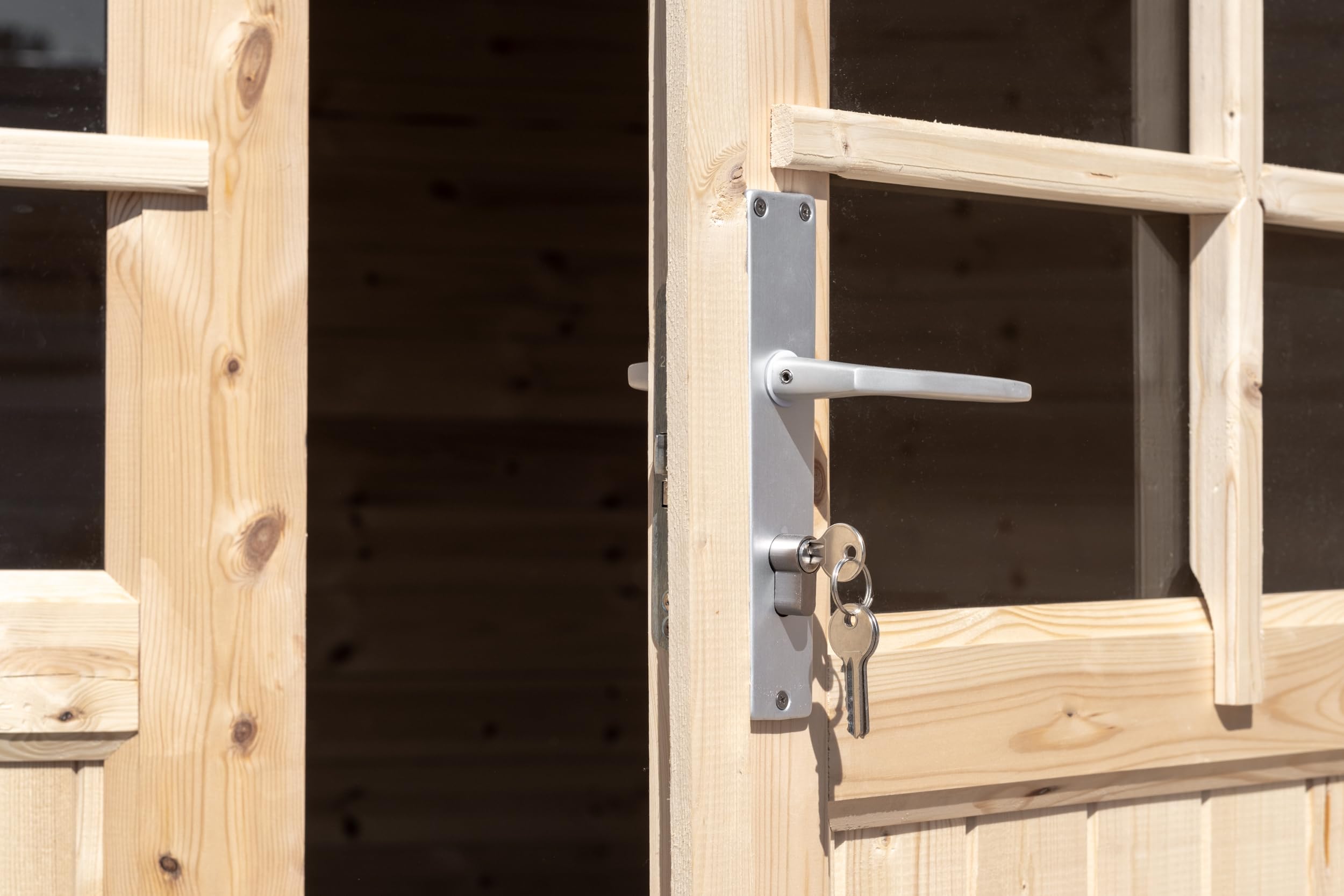 Abri de Jardin en Bois, Surface utile 7.5m², INT018