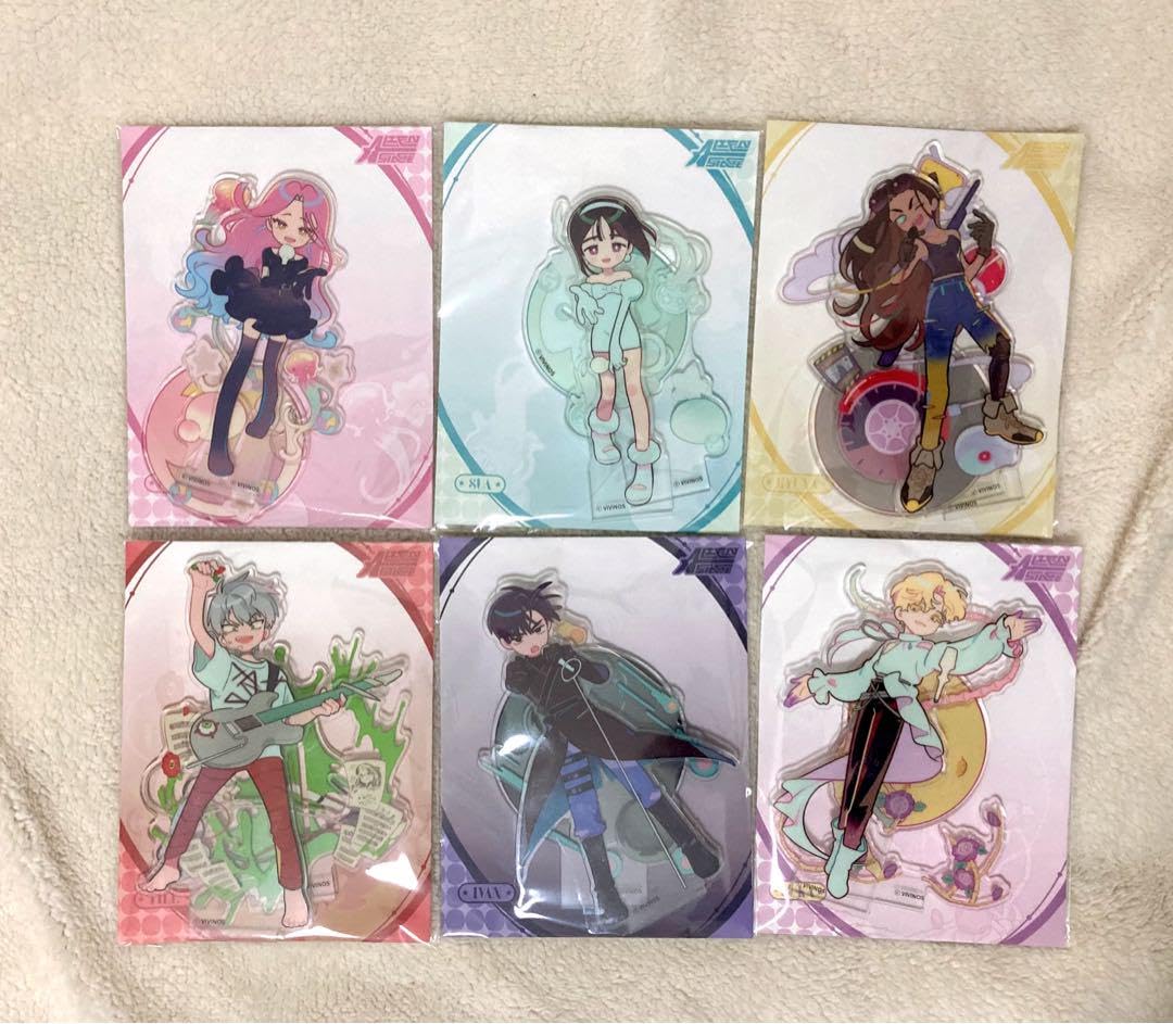 絵森彩　アクスタ　まとめ売り アクリルスタンド_カスミ(四女)/絵森彩【StarRise Mall】