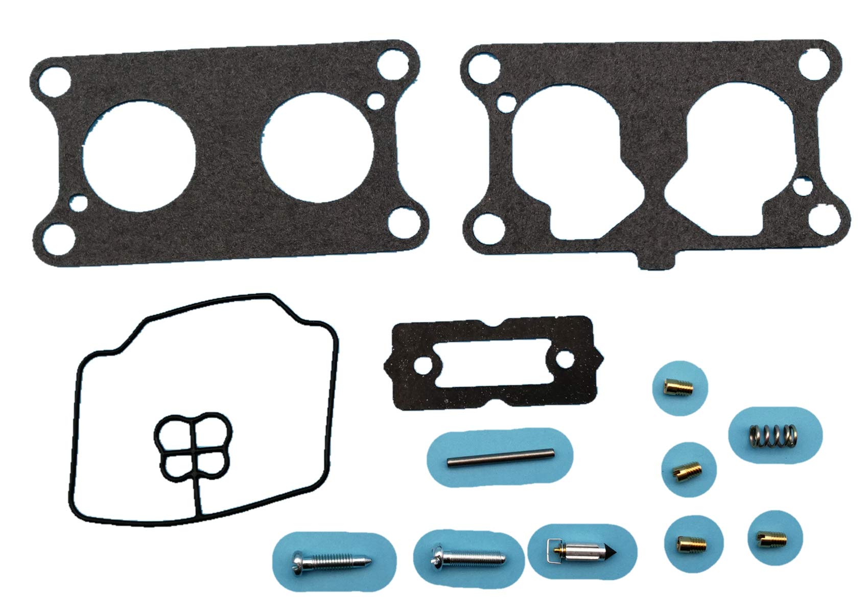 Replace Carb Carburetor Rebuild Repair Kit Kawasaki Mule 3000 3010 3020 KAF620 KAF 620 2001 2002 2003 2004 2005 2006 2007 2008 New Z280