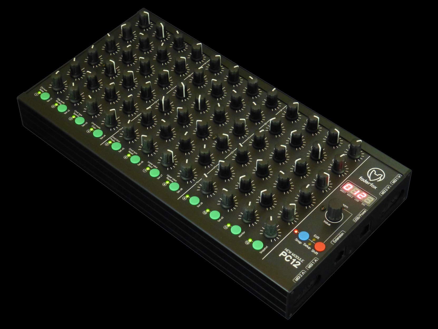 Faderfox PC12 Universal MIDI Controller : Amazon.com.au: Musical