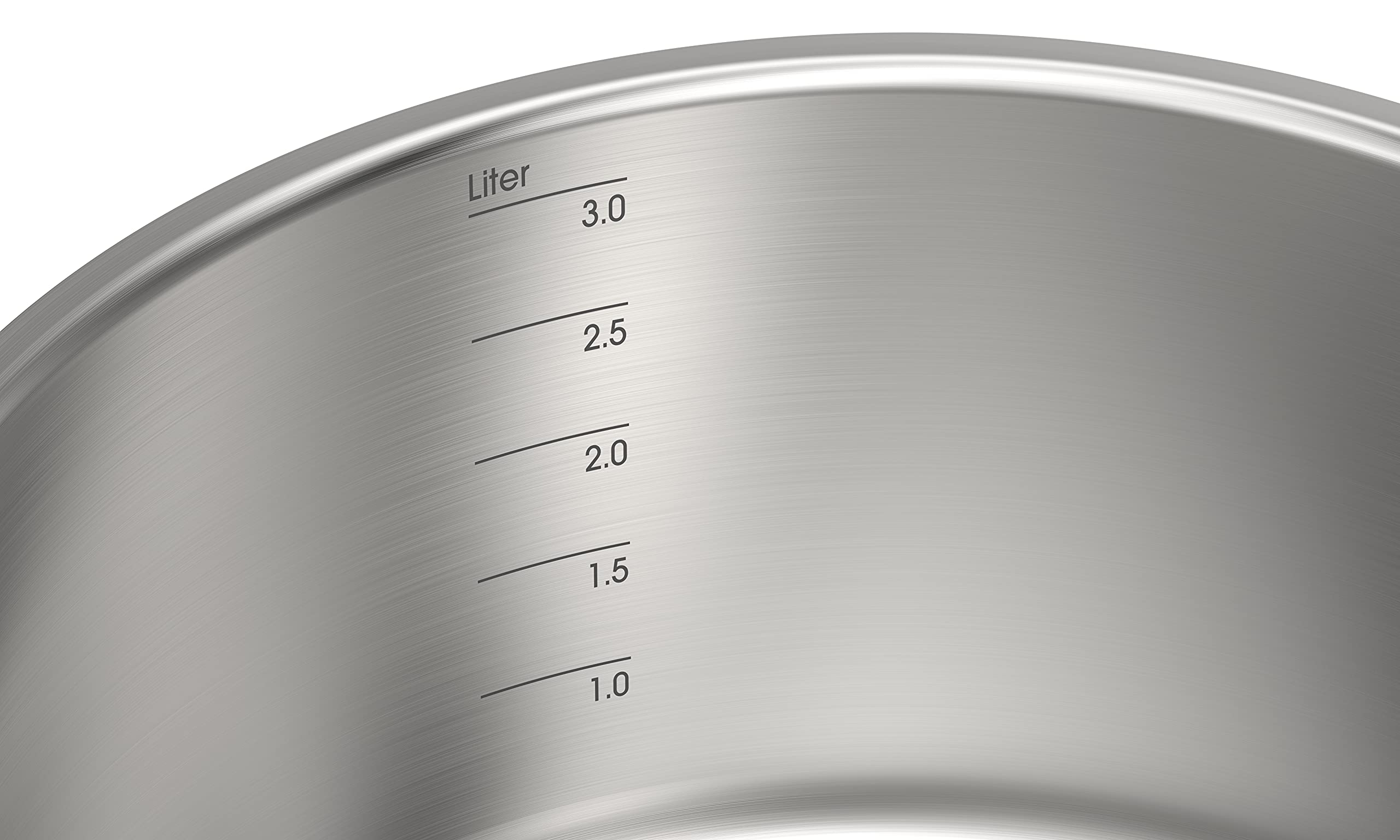 Siemens Kochgeschirr-Set 6-teilig HZ9SE060 | Induktionsgeeignet, Gaskochfelder, Topf 22 (unten) / 24 cm (oben), 5 l Fassungsvermögen, 2 l Fassungsvermögen