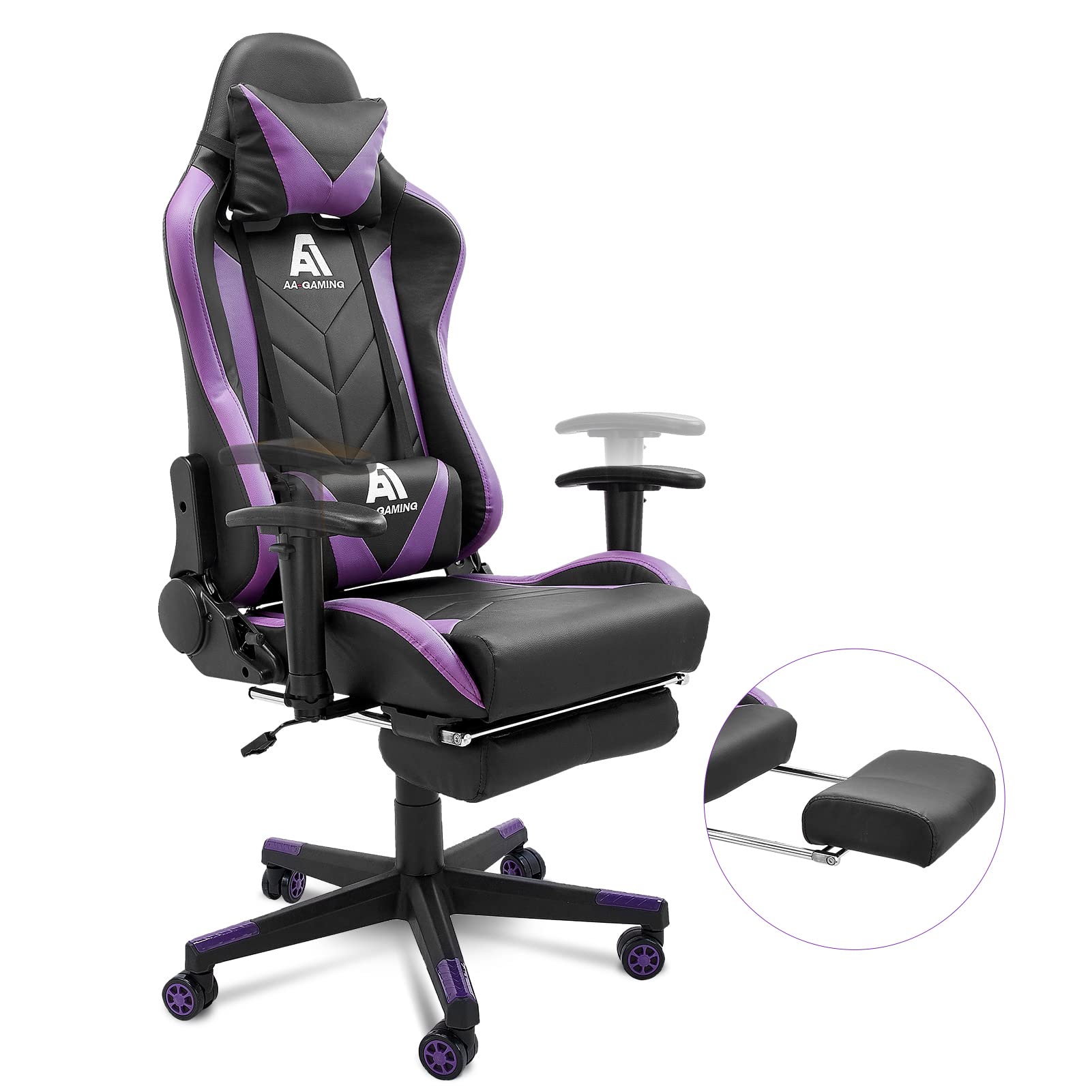 Buy AA Products Gaming Chair High Back Ergonomic Computer Racing Chair