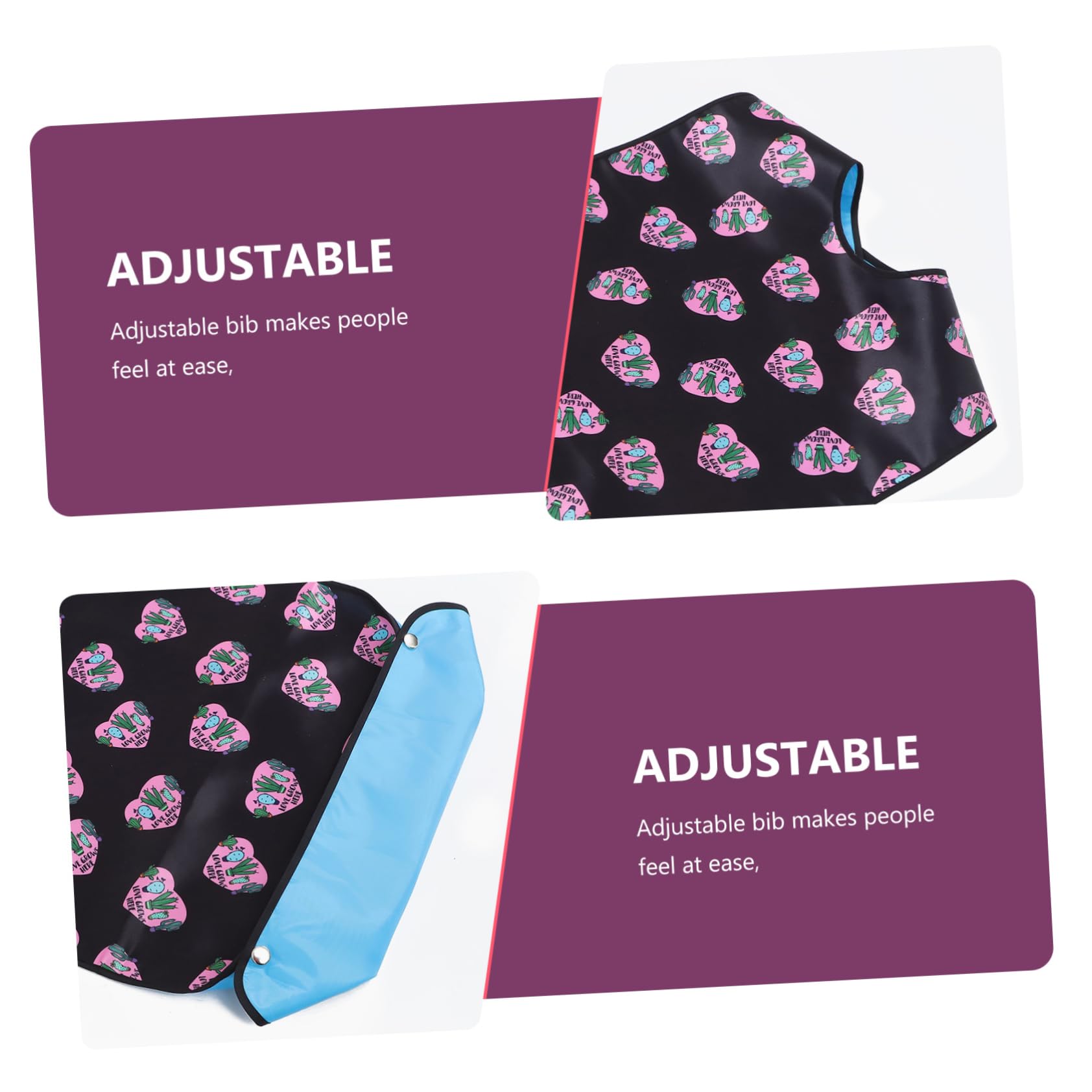FOMIYES Babero Para Ancianos Toalla De Saliva Babero Para Comer Para Ancianos Protector De Ropa Para Mayores Baberos Personalizados Para Adultos Ropa De Prematuro Baberos De Cena Para