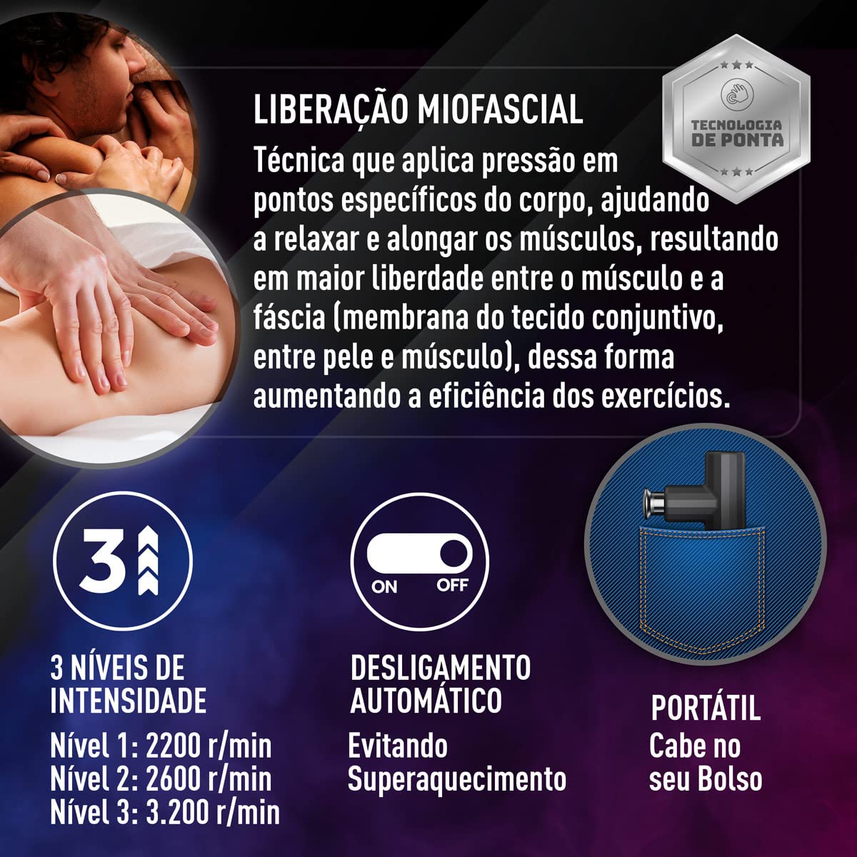 Massageador Elétrico Pistola Mini Deep Therapy – Relaxmedic Cor:Cinza em promoção! Veja a oferta e mais achadinhos de Corpo 5 Hoje é o melhor dia para comprar Massageador Elétrico Pistola Mini Deep Therapy – Relaxmedic Cor:Cinza com aquele preço maroto! Promoção! Aproveite a oferta! 5