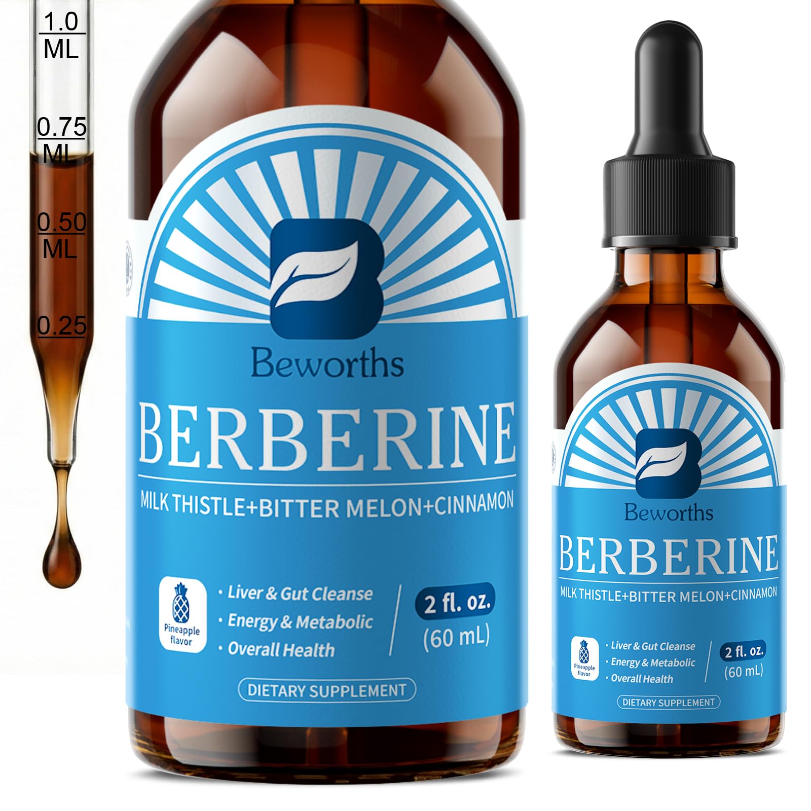 B BEWORTHS Berberine Supplement with Ceylon Cinnamon