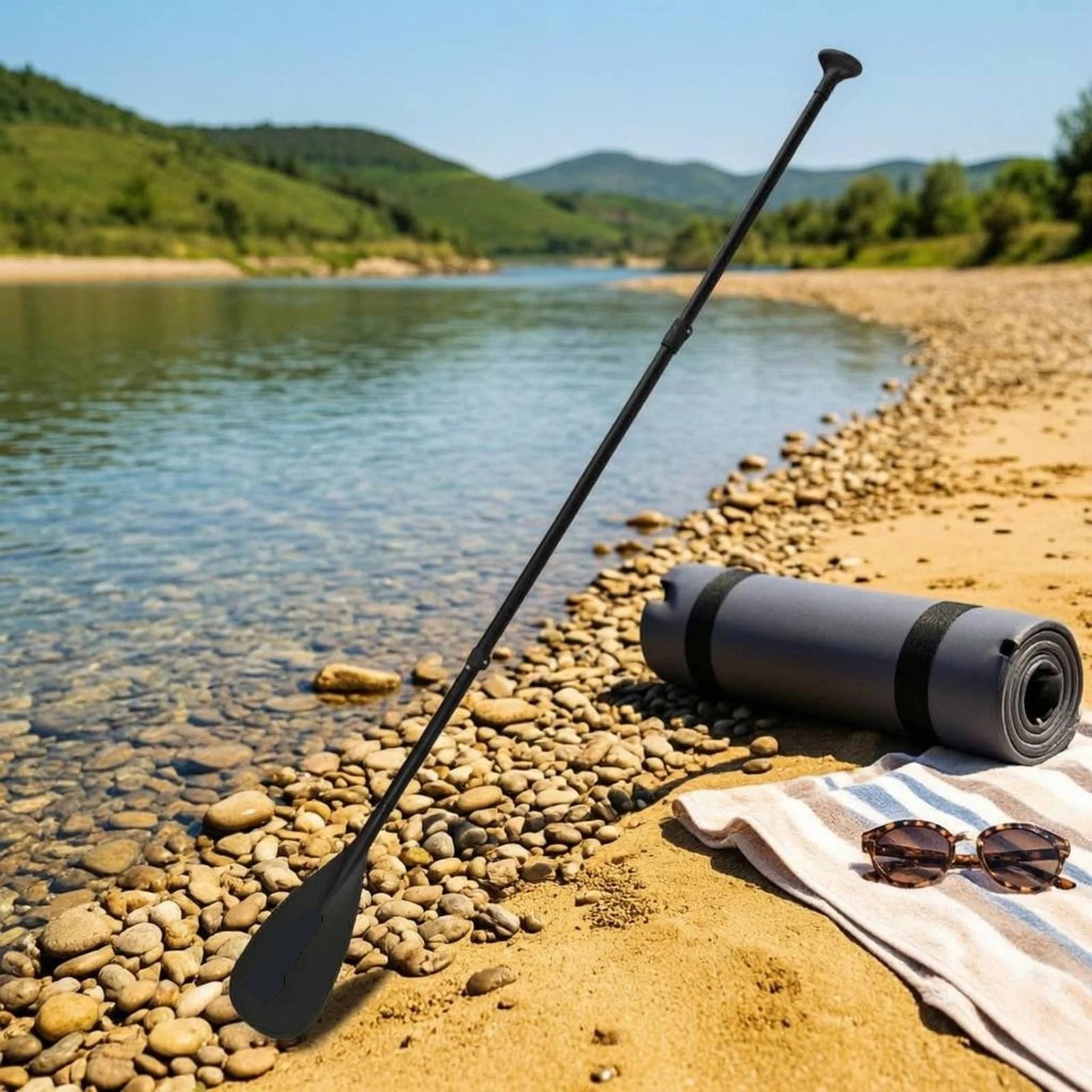 Pagaia SUP Kayak in Lega di Alluminio con pagaia Singola