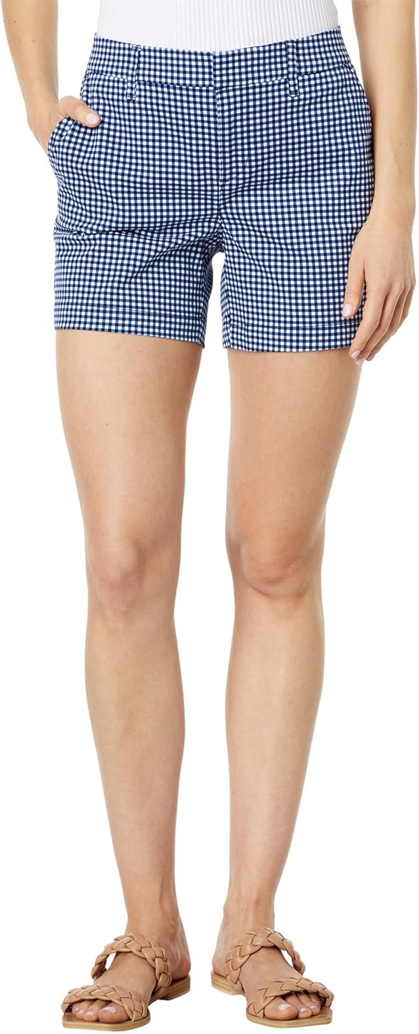 Tommy Hilfiger Womens Hollywood Mid Rise Business Casual Chino Shorts