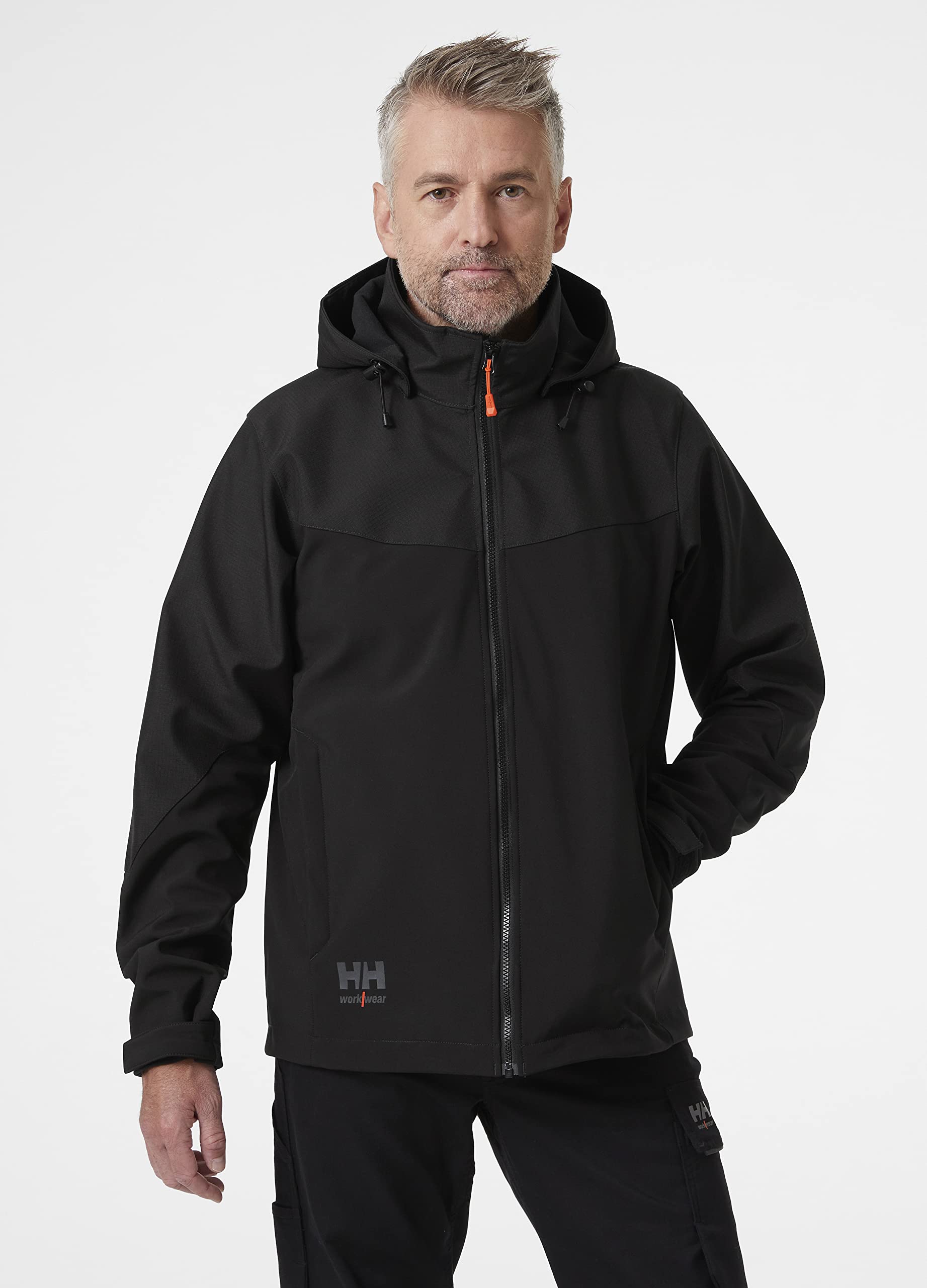 Helly Hansen Workwear Homme Veste À Capuche Softshell Oxford