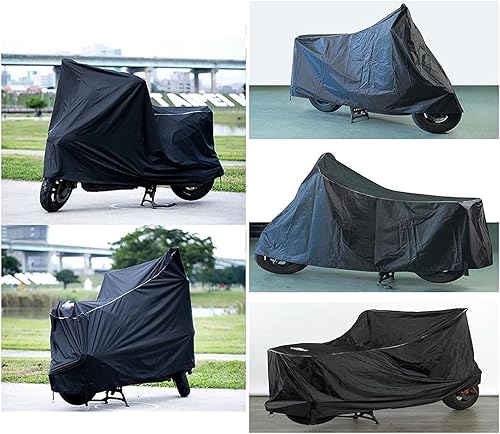 Miniatura 3 de HOTLIGHT Funda de motocicleta compatible con la cubierta de motocicleta Yamaha FZ25, diseño doble impermeable duradero para motocicletas, funda