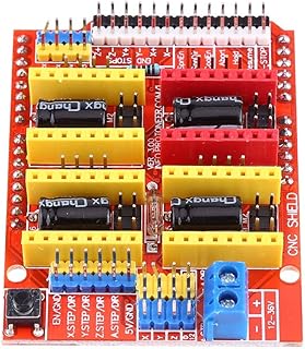 Kit de impressora 3D, design compacto placa V3.0 placa de expansão CNC bom desempenho profissional com controladores e dissipadores de calor para máquina de gravação para impressora 3D CNC
