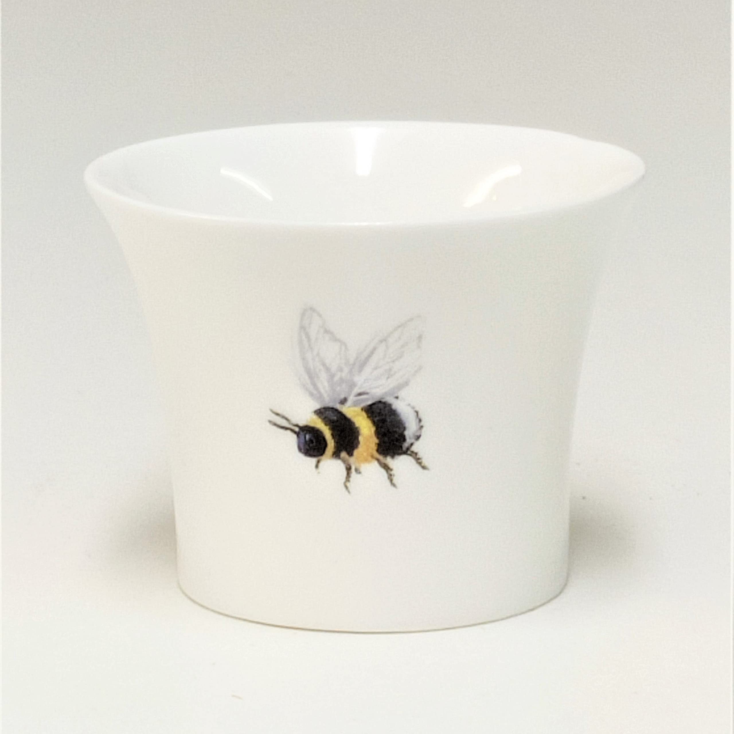 Bumble Bees Fine Bone China Tea Light Holder