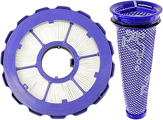 SPARES2GO Post Motor HEPA Filter Set for Dyson DC50 DC50i Animal Multi Floor Vacuum Cleaner