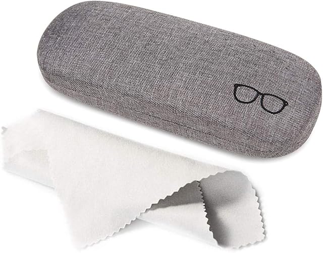 Kono Hard Shell Eyeglasses Case Portable Protective Case for Glasses and Sunglasses Storage