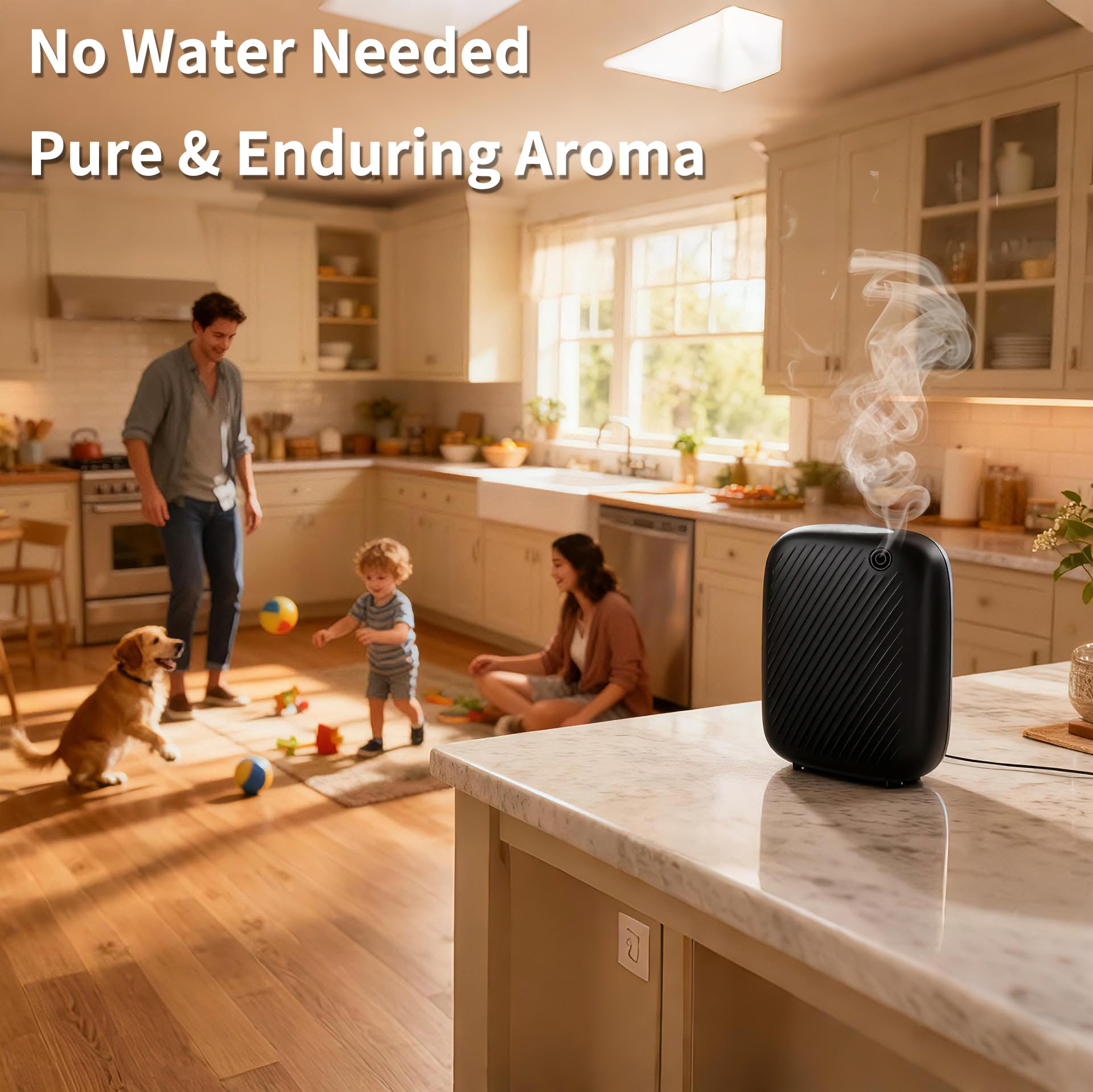 Smart Scent Air Machine Pro para el hogar, difusor de aceite esencial sin agua, difusor de aroma con tecnología de aire frío de 400 ml para habitaciones grandes y uso comercial, cubre hasta 2000 pies