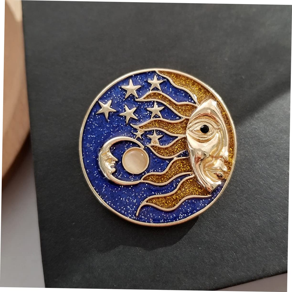 Spilla Della Dea Del Sole Spilla Nota Musicale Carino Per Gli Zaini Spilla Solare Gioglielli Accessori Pettorale Creativo Spilla Di Fissaggio Materiale in Lega