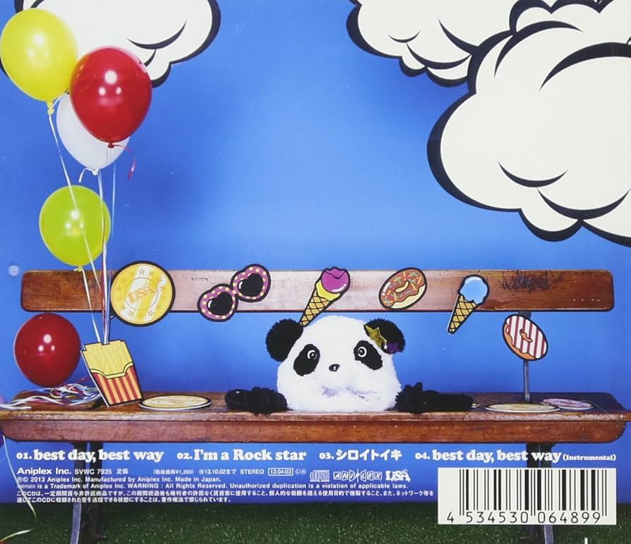 Lisa - Best Day, Best Way [Japan CD] SVWC-7935: Amazon.ca