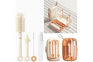 Travel Tumbler Cleaning King: 7-in-1 Portable Kit to Conquer Tumbler Hygiene