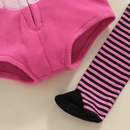 Miniatura 5 de Disfraz de Halloween para bebé, niño, niña, disfraz de frutas de animales, con cremallera, con capucha, medias para cosplay