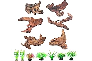 Driftwood Decor Variety Pack for Aquarium, Reptile or Fish Tank